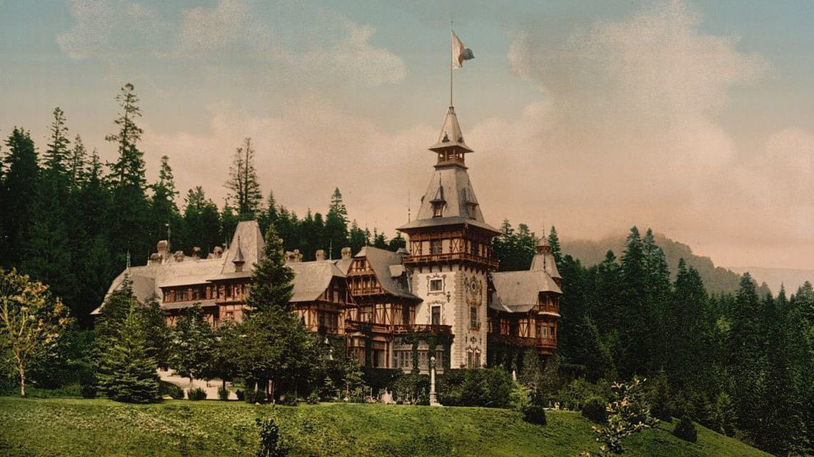 Castelul Peles in prima varianta | aprox. 1900