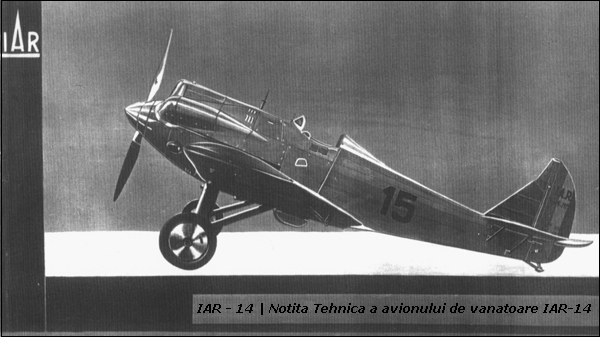 IAR-14 | cf. Notita Tehnica