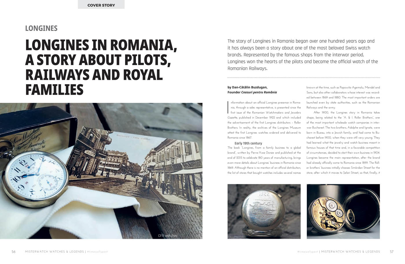 MisterWatch - decembrie.2020 | Longines in Romania