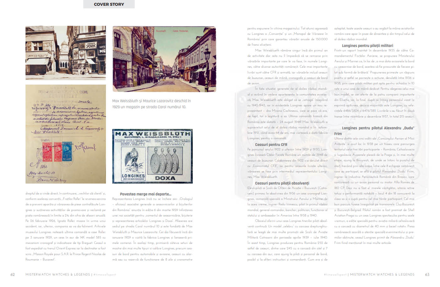MisterWatch - decembrie.2020 | Longines in Romania