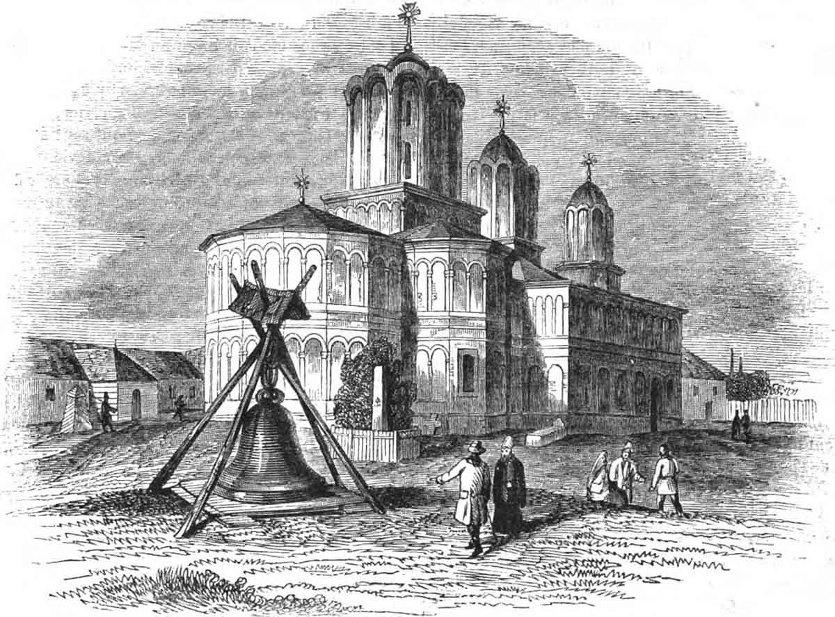 Mitropolia | Bucuresti - 1837 | Raffet (sursa imagine - wikipedia)