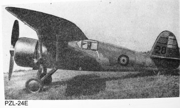 [4] PZL-24E (1937)