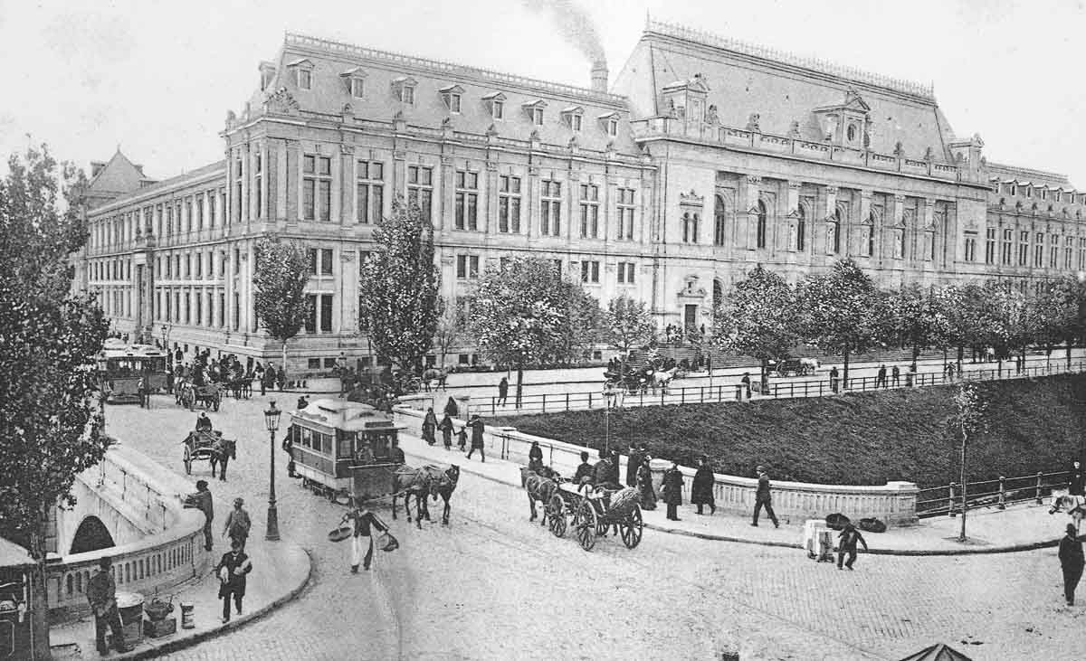 Palatul Justitiei - Bucuresti | 1900