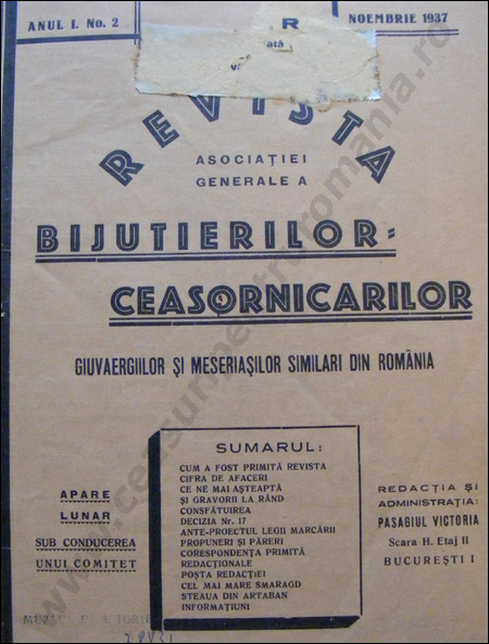 Revista Ceasornicarilor | 2-1937