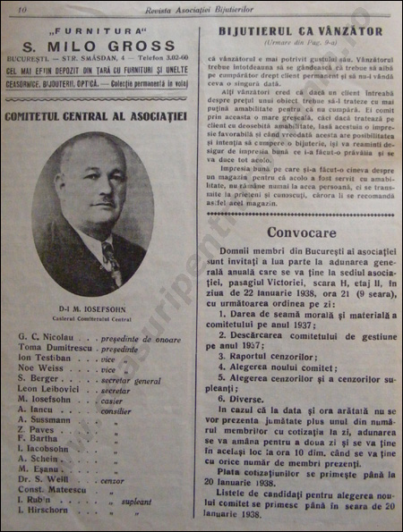 Revista Ceasornicarilor | 3-1937