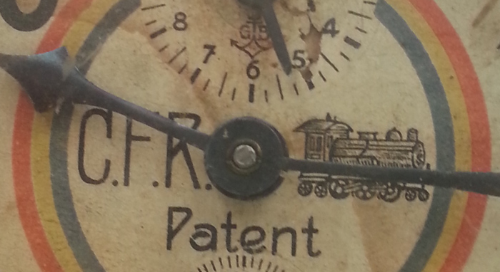 C.F.R. Patent | cu tricolorul pe cadran