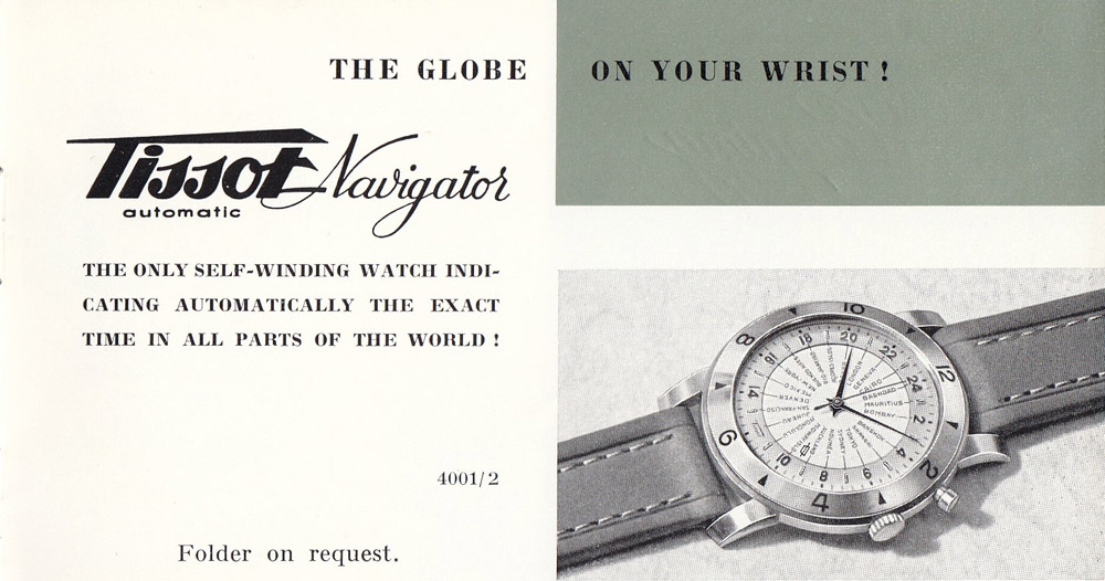 catalog Tissot | 1952 (sursa imagine: Arhivele Istorice Tissot)