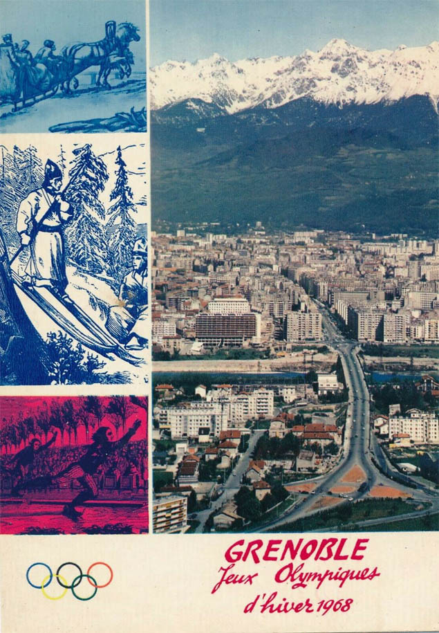 afis prezentare Grenoble - Jocurile Olimpice | Grenoble 1968
