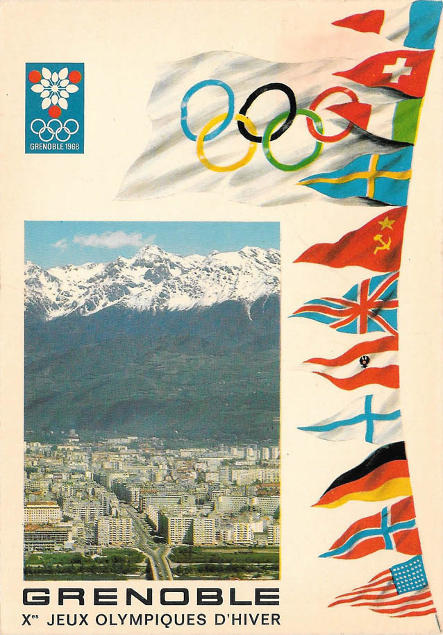 afis prezentare Grenoble - Jocurile Olimpice | Grenoble 1968