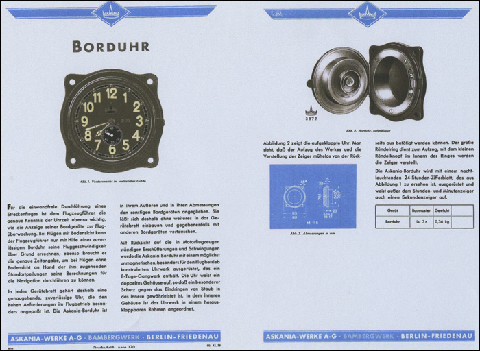 Askania | Lu 3 r | ref. Konrad Knirim - Military Timepieces