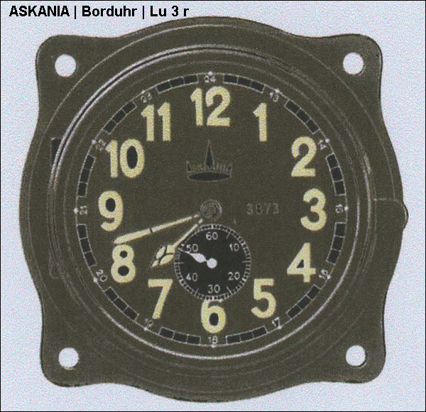 Askania | Lu 3 r | ref. Konrad Knirim - Military Timepieces