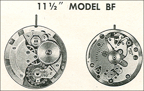 Benrus 11 1/2" model BR