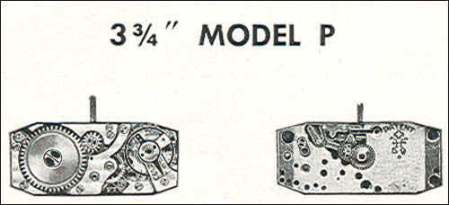 Benrus 3 3/4" model P