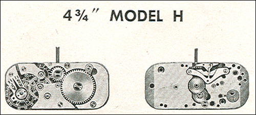 Benrus 4 3/4" model H