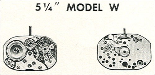 Benrus 5 1/4" model W