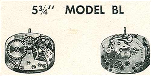 Benrus 5 3/4" model BL