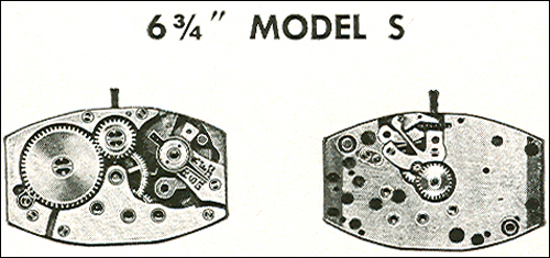 Benrus 6 3/4" model S
