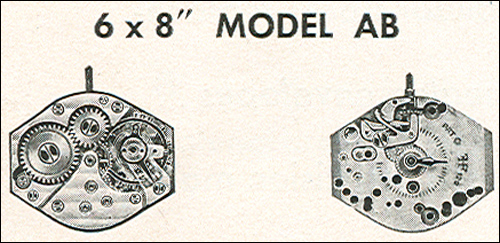 Benrus 6 x 8" model AB