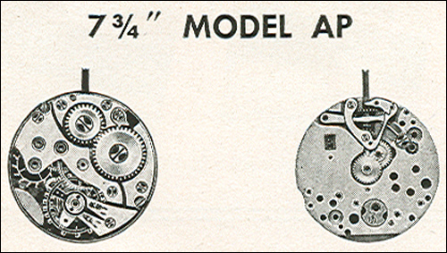 Benrus 7 3/4" model AP