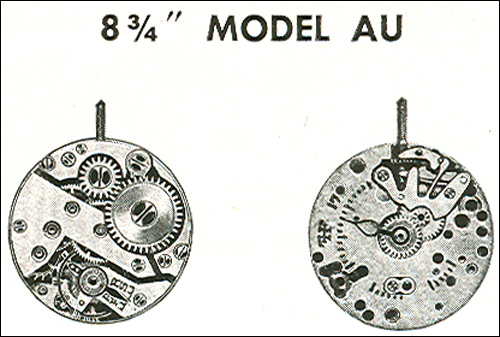 Benrus 8 3/4" model AU