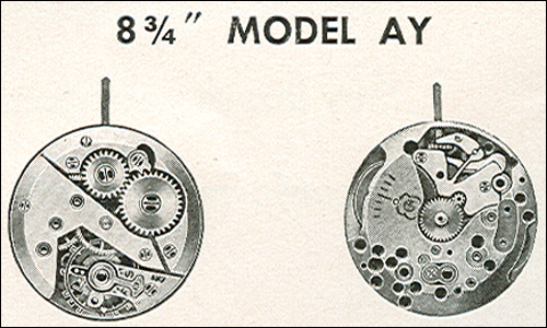 Benrus 8 3/4" model AY