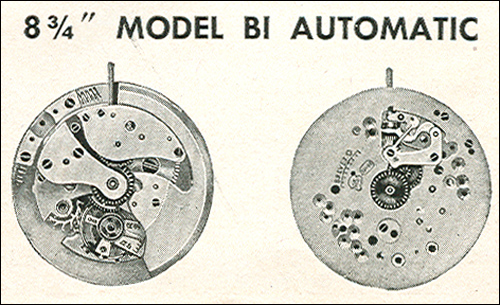 Benrus 8 3/4" model BI automatic