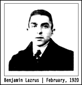 Benjamin Lazrus | 1920