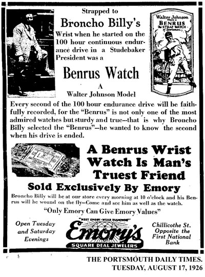 [7] ad Benrus | 1926