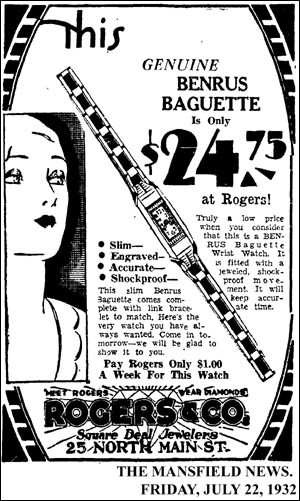 [12] Benrus Baguette | 1932