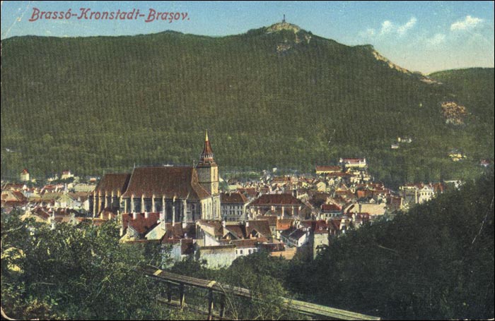 postal card Black Church - 1904