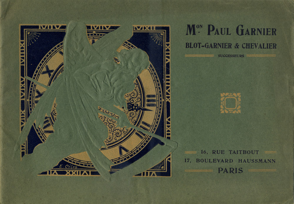 Paul Garnier | Blot-Garnier & Chevalier Succeseurs | catalog 1907