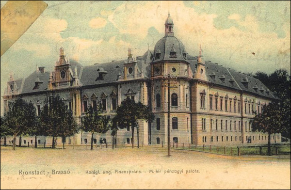 Palatul Finantelor la 1900 | Brasov