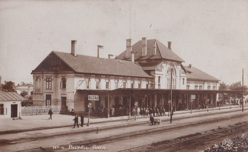 Buzau | gara in anii 1920