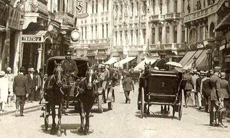 Calea Victoriei | inceput de sec. XX (foto: via Dan Rosca / Bucurestii Vechi)