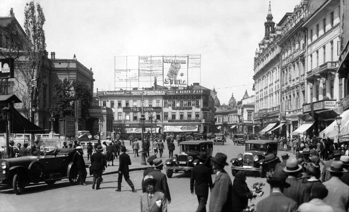 pravalia Resch - circa 1925 | Piata Teatrului - Bucuresti (sursa imagine: Sorin Margarit)