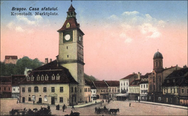 Casa Sfatului dupa 1910 | Brasov