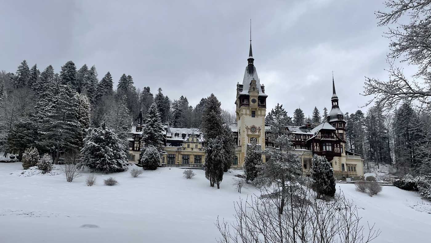 Castelul Peles - prezentare ceas de turn