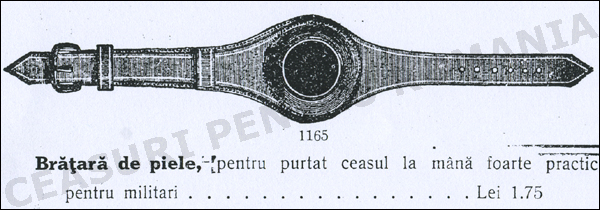 curea ceas 1900