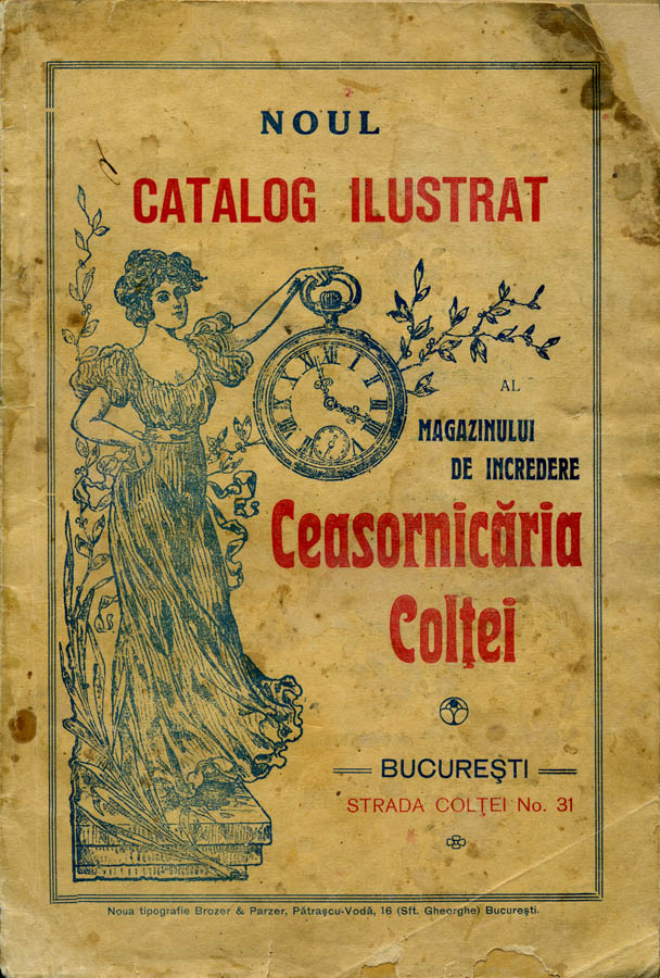 catalog Ceasornicaria Coltei | aprox. 1910-1913
