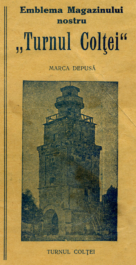 catalog Ceasornicaria Coltei | aprox. 1910-1913