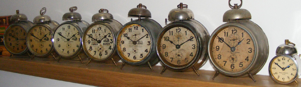 "C.F.R. Rail type" clocks