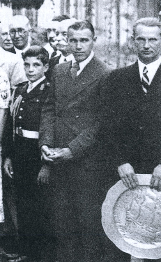 Alexandru Frim - in 1937 la Cupa Cantacuzino | fotografie din colectia "Fundatia Memoriala Romana Mircea si Dan Cantacuzino"