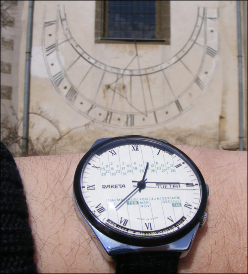 ceas solar | "Sf. Bartolomeu" | Brasov