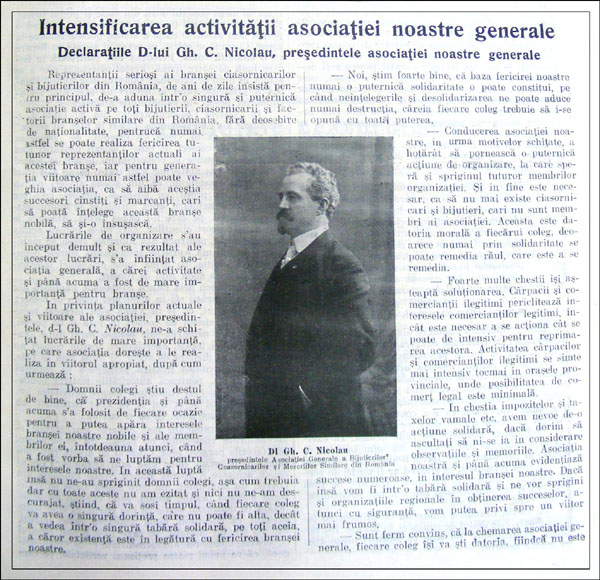 Orologiul | an I nr. 1 | august.1927