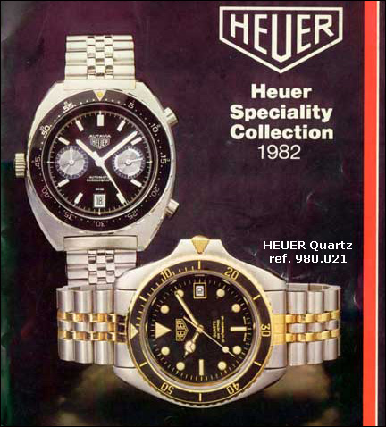 Heuer | 1982 catalogue