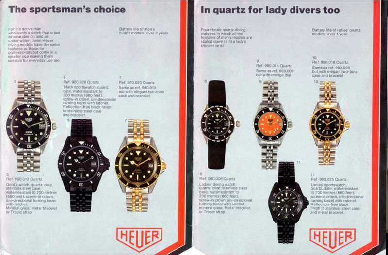 Heuer|catalog 1982|ref. 908.xxx