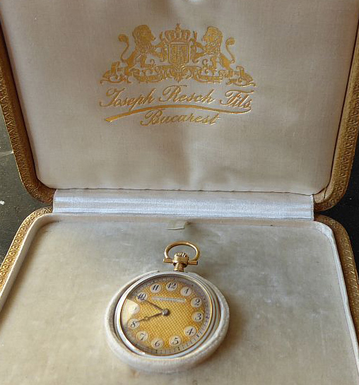 eBay - 2015 | ceas de buzunar Paul Ditisheim inscriptionat "Joseph Resch Fils Bucarest"