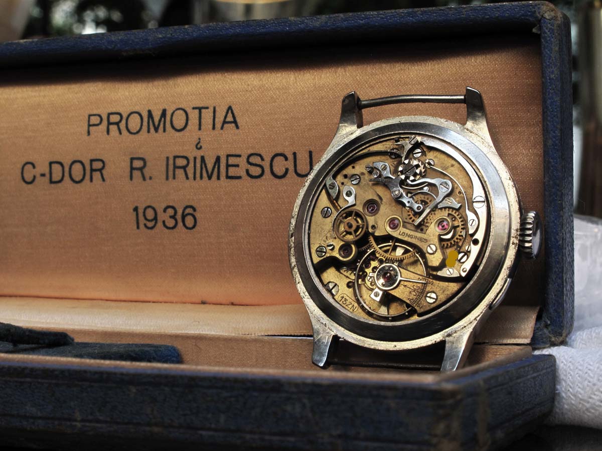 Longines "promotia Cdor Radu Irimescu - 1936" | cal. 13ZN 