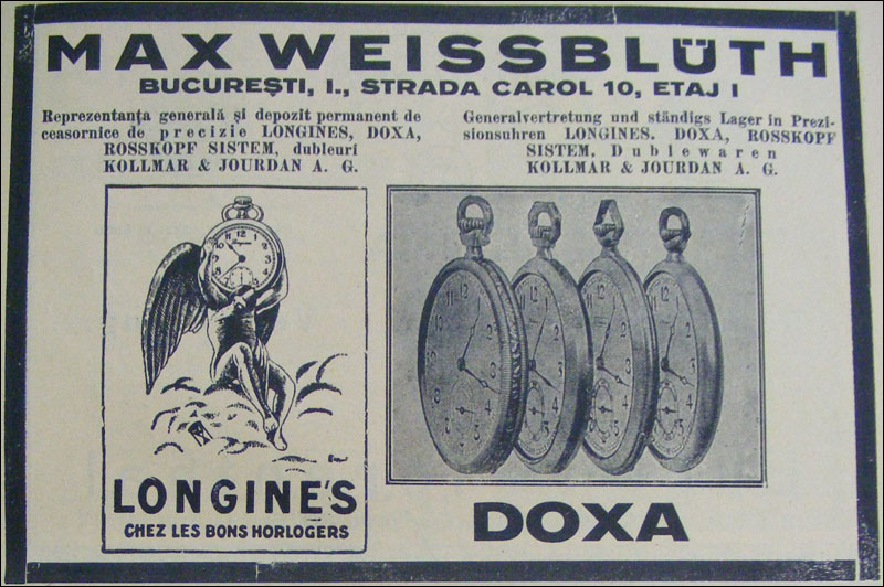 reclama Longines | 1929