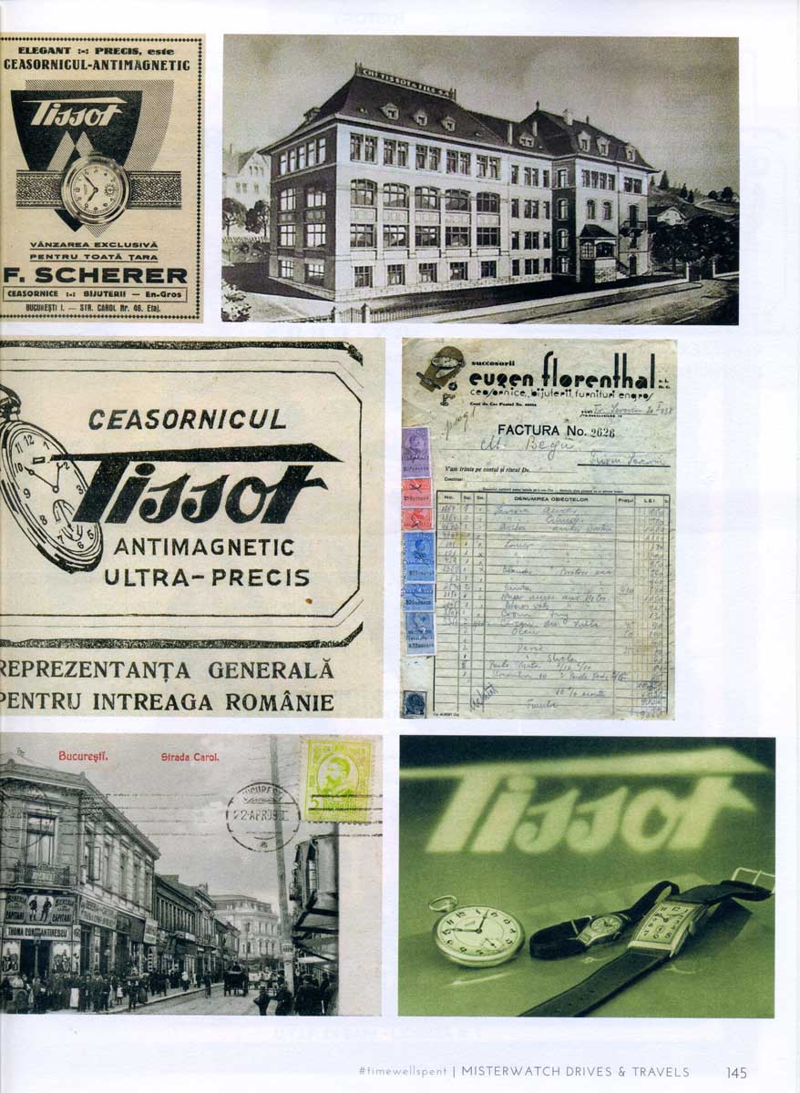 MisterWatch - iunie.2020 | Tissot in Romania - Un secol in urma
